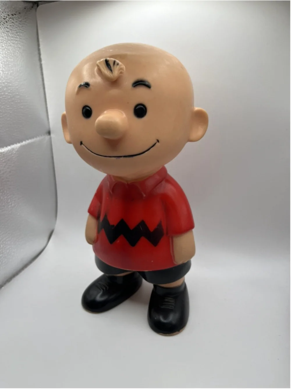 50s Rare Hungerford Charlie Brown Soft Vinyl Doll 9 INCHES ,Hungerford VintagE